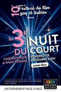 Photo 3ème Nuit du Court métrage du Festival du film gay et lesbien de Saint Étienne, vendredi 28 novembre 20h00 à la cinémathèque