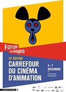 Photo PARIS : 12e édition du Carrefour du cinéma d’animation au Forum des images du 4 au 7 décembre